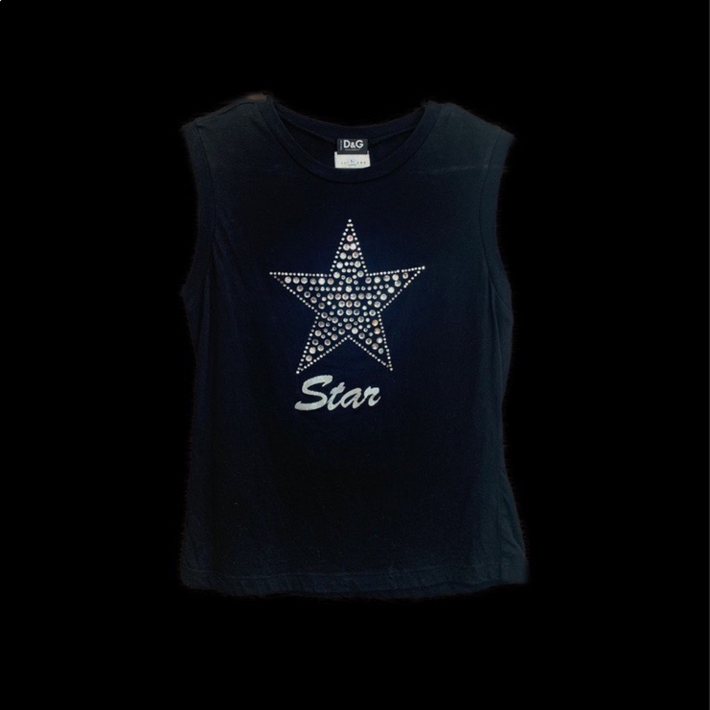 DOLCE & GABANNA STAR TANK TOP